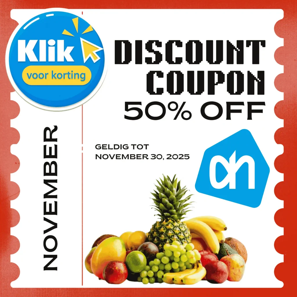 Laatste november bonuskaart ah